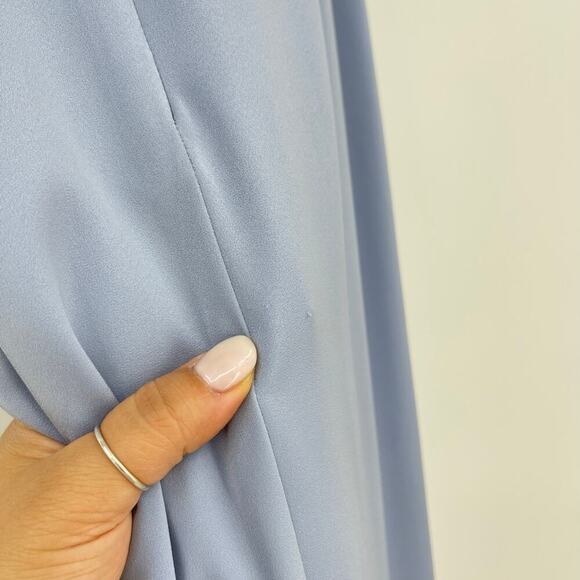 NBD Light Blue Ruffle Maxi Dress - Picture 11 of 14